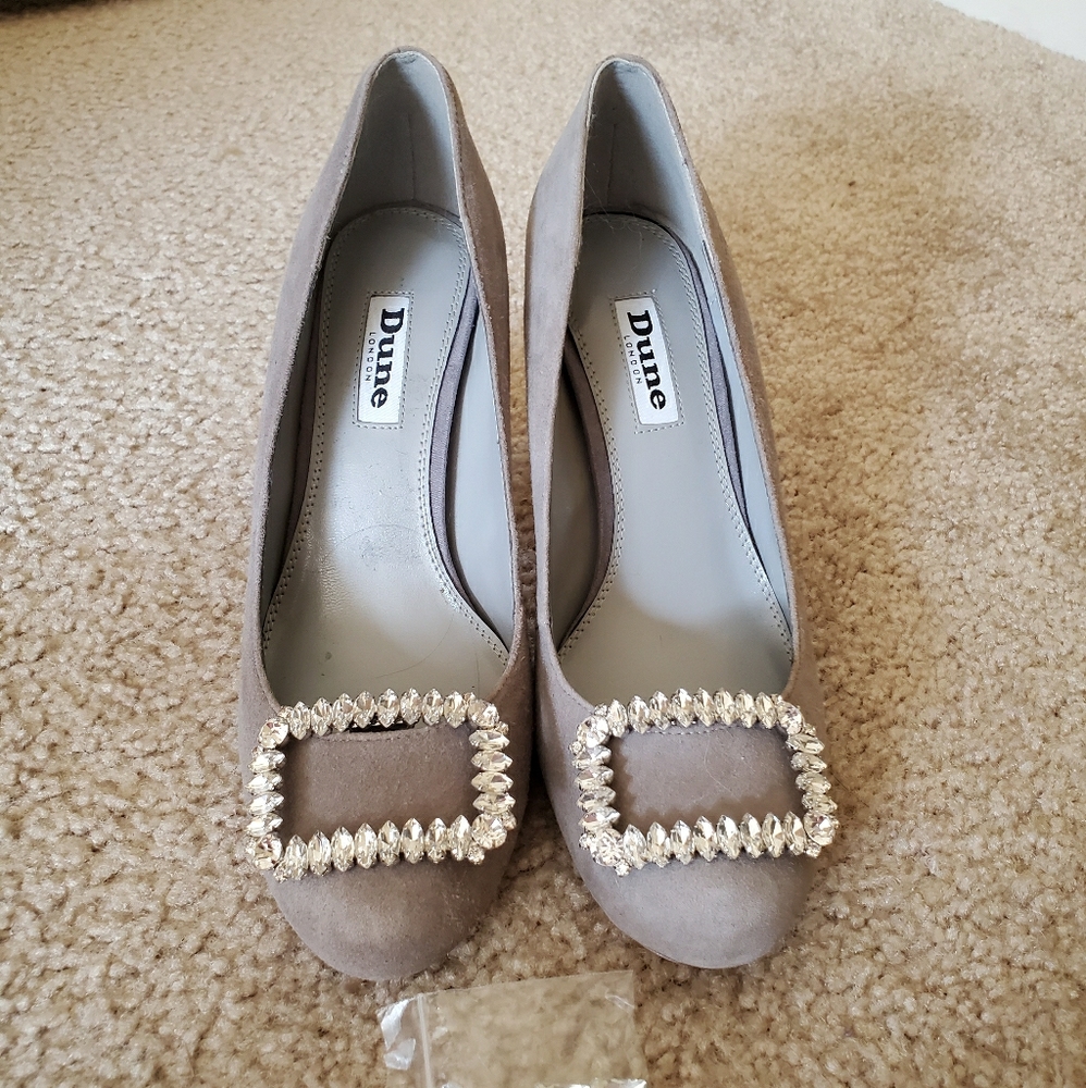 Dune London block heel